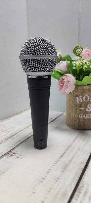 Микрофон SHURE SM 48, состояние нового.
