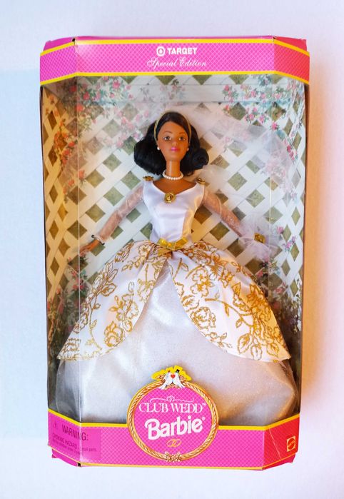 Barbie Club Wedd African American Rare Ano 1996 Target 1996 #20423