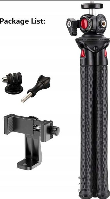 Lammcou elastyczny statyw do telefonu i GoPro z uchwytem XL