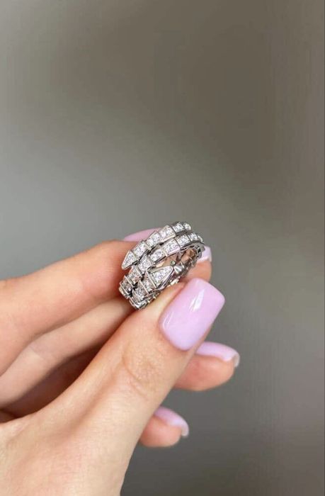 Каблучка Bulgari срібло