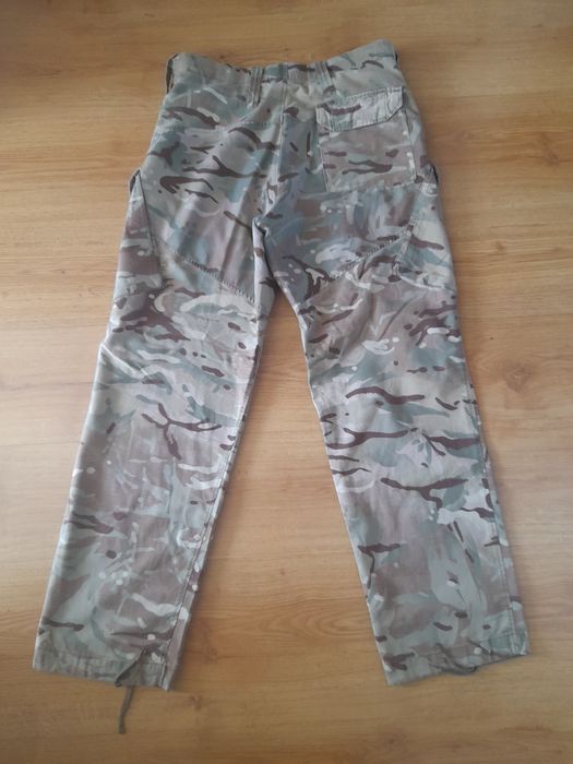 Spodnie brytyjskie wojskowe roz 80cm pas.