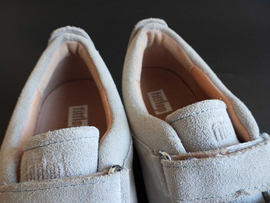 Fitflop skórzane półbuty na rzepy 38