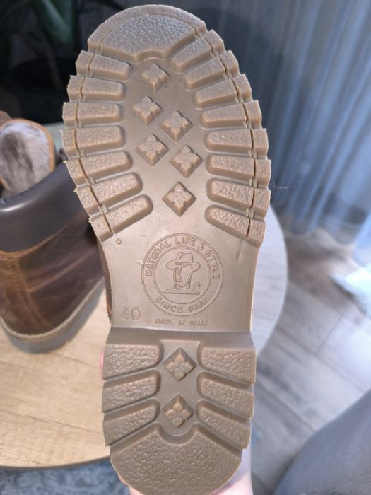 Trapery Panama Jack skóra  naturalna. Hiszpania