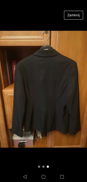 Czarny żakiet claire rozmiar 36