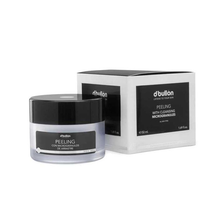 Peeling Facial com Microgrânulos de Limpeza D’Bullón 50 ml | Esfoliante Facial para Home Care