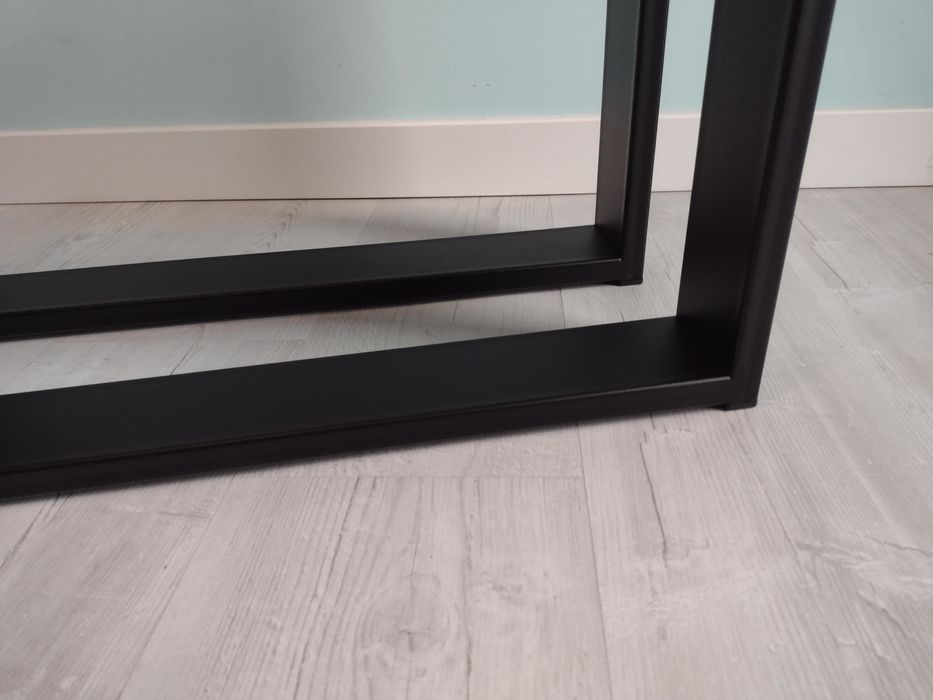 Nogi metalowe do stolika,Stołu Loft  60x43cm 2szt Taras Salon
