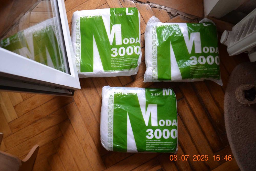 Химзащита. Защитный костюм. СИЗ "MODA3000" от COVID-19. Размеры: M и L