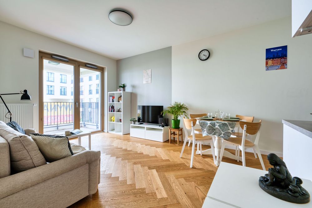 Nowoczesne i wyposażone 2-pokojowe mieszkanie na Woli | Flat for rent