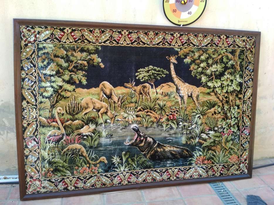 Tapete Africano moldurada64741030047234120