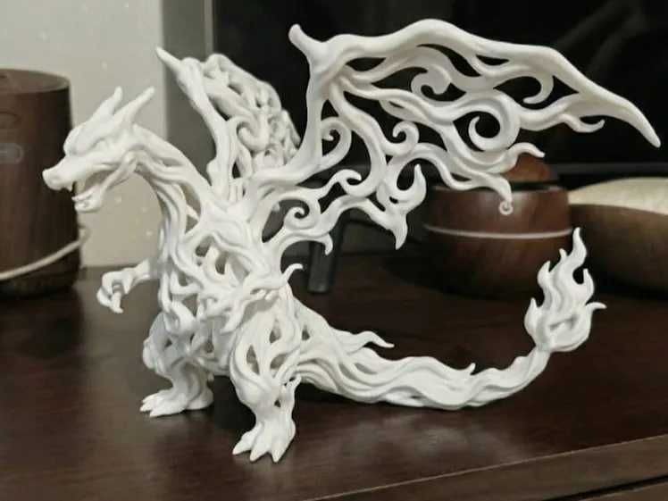 Charizard Elemental 3D