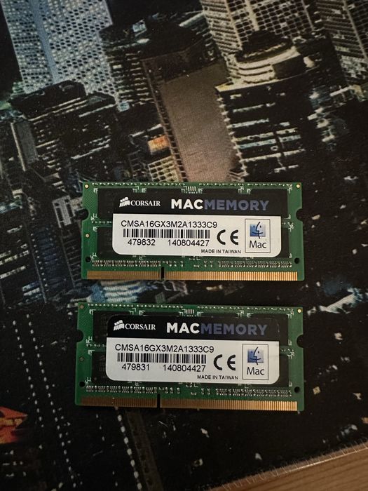 Pamięć  ram 16gb ddr3 (2x8) Corsair CMSA16GX3M2A1333C9