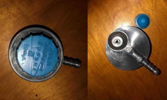 Redutor gás camping/Galp/Torneira gás livre/Botija campingaz R907 3kg