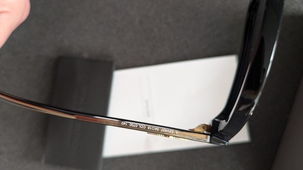 Okulary przeciwsłoneczne Zadig & Voltaire nowe czarne z etui