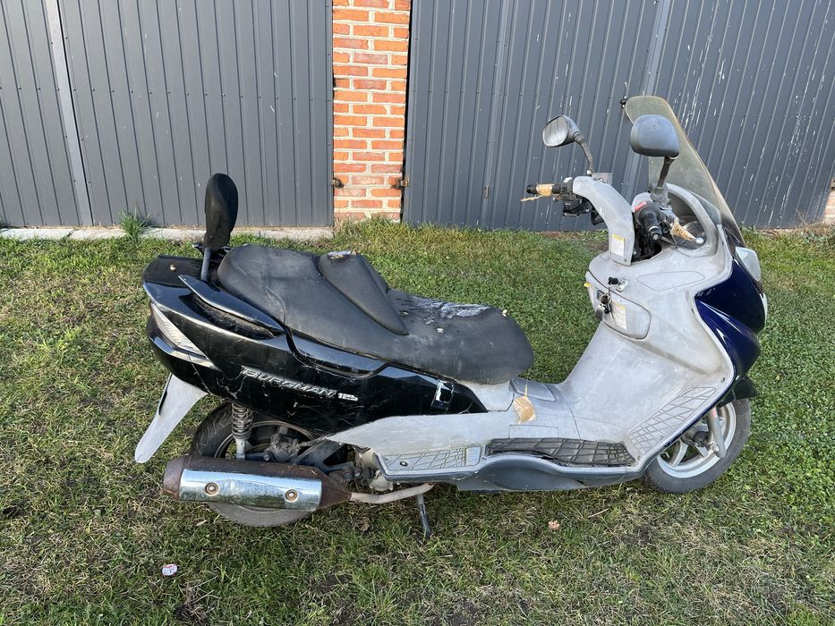 Suzuki Burgman 125 k5 k6 01- na części silnik czasza gaźnik rama linka