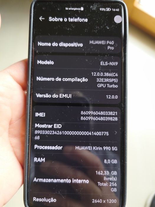 Vendo Huawei P40 pro