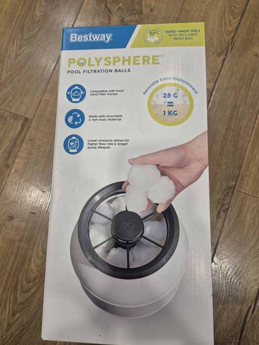 Kulki filtrujące do basenu polysphere nowe  500gg