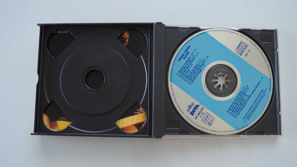 FRANK ZAPPA – Guitar   2×CD, Album • 1988 • Zappa Records / Intercord • INT 883.510 Stan: CD NM / Okładka NM