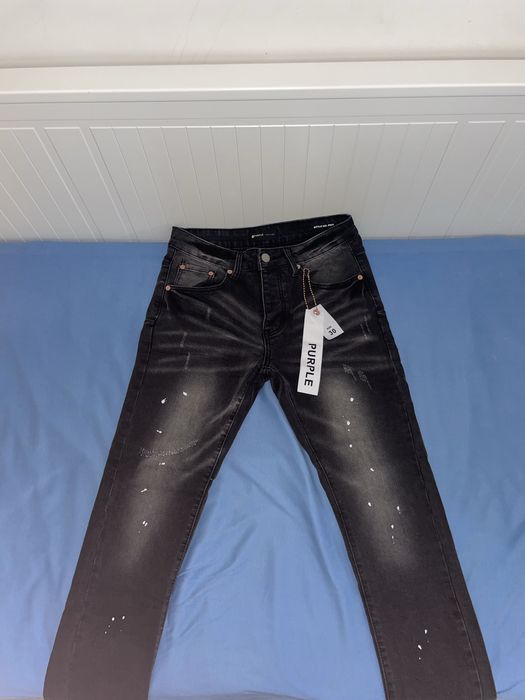 Purple Brand Jeans Black Slim Fit