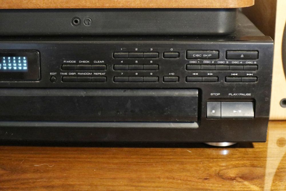 Odtwarzacz CD Kenwood DPR3070 zmieniarka karuzela 5 CD vintage audio Gniezno • OLX.pl