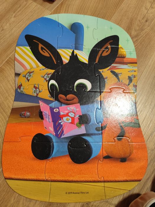 Puzzle Bing dla dziecka 2+ duże puzzle