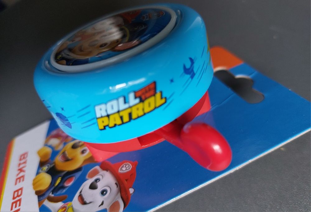 Dzwonek na rower Psi Patrol, nowy7