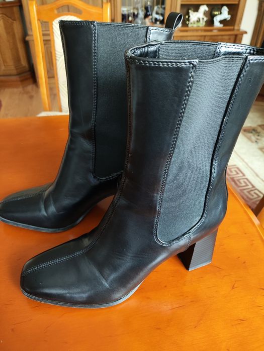 Botki Chelsea marki Primark roz.39 obcas 7,5 cm