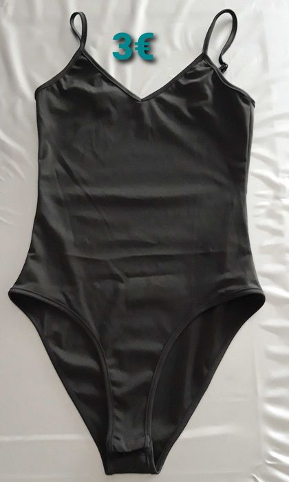 Body preto tamanho XS/S