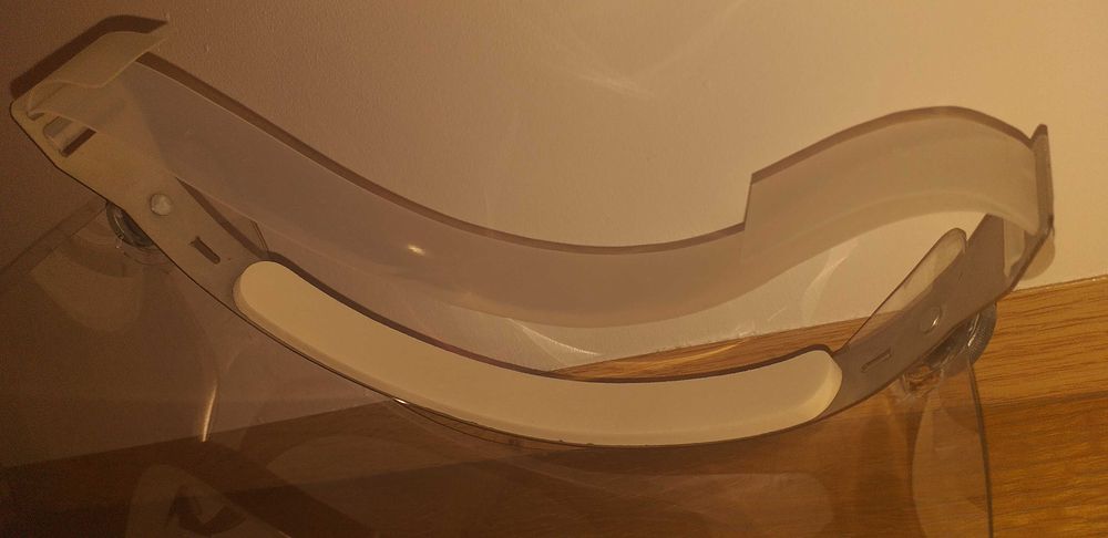 Przyłbica medyczna, 2szt, niklowana