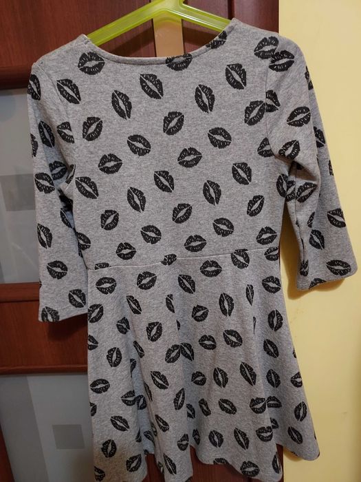 Sukienka pepperts szara r. 122/128