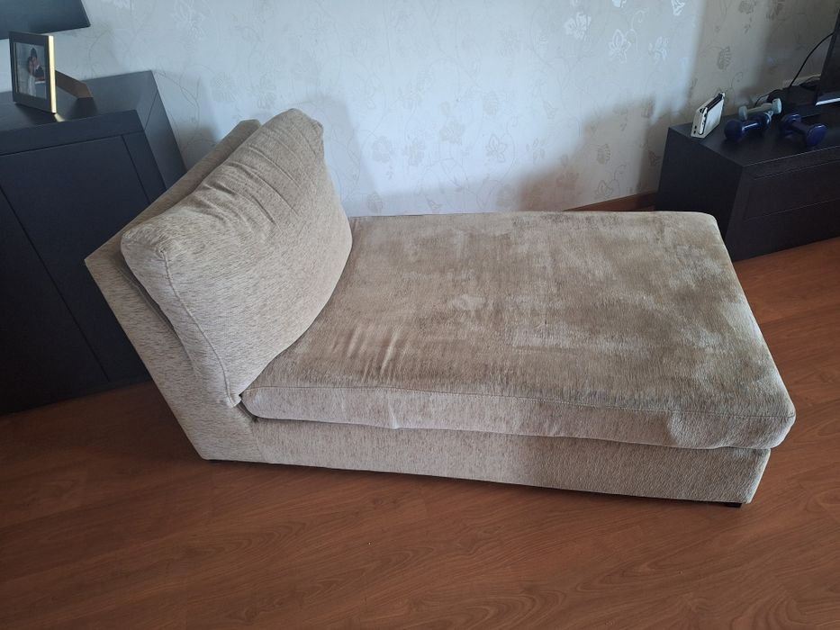 Vendo sofá 3 lugares com chaise longue + chaise longue individual