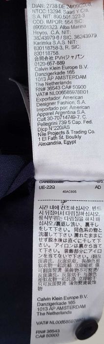 Koszulka Polo T-Shirt Bawełniana Calvin Klein |R. M