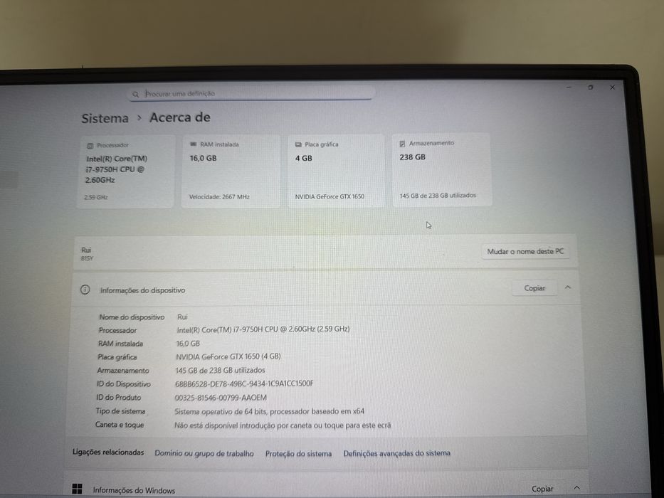 Lenovo Legion Y540-15IRH-PG0