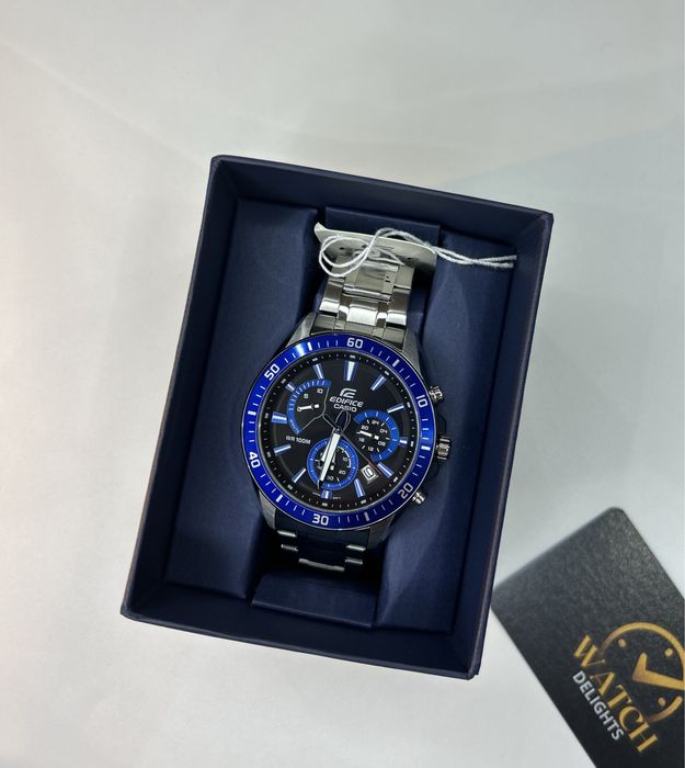 Годинник чоловічий Casio Edifice EFR-552D-1A2 (оригінал)