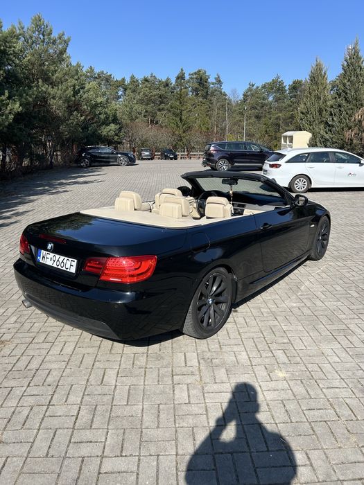 BMW E93 kabriolet cabrio mpakiet 2011 rok czarna
