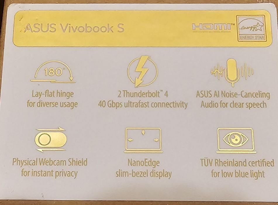 ASUS VIVOBOOK S16X продам ноут на запчастини