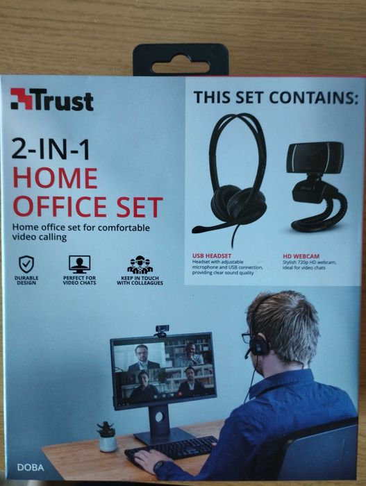 Zestaw do domowego biura Trust ,Home Office Set