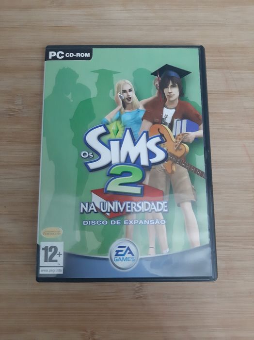 Jogo para PC CD-Rom Os Sims2 na universidade