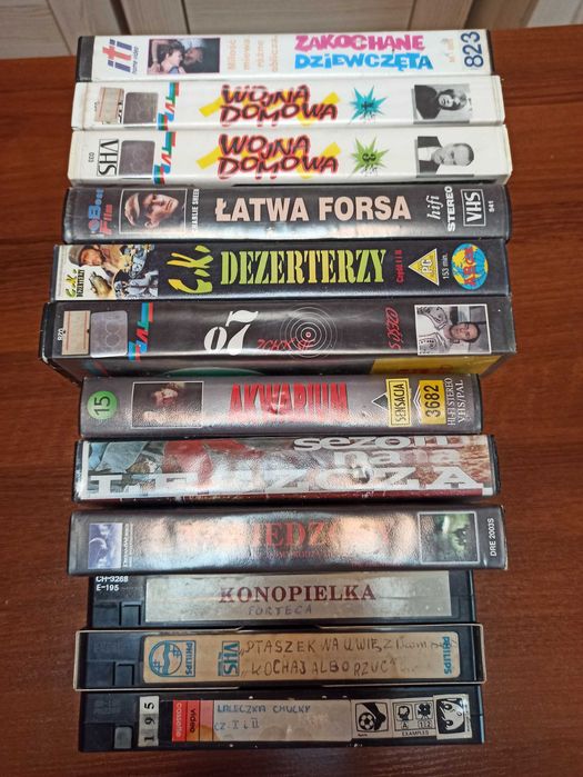 kaseta VHS mgnetowid