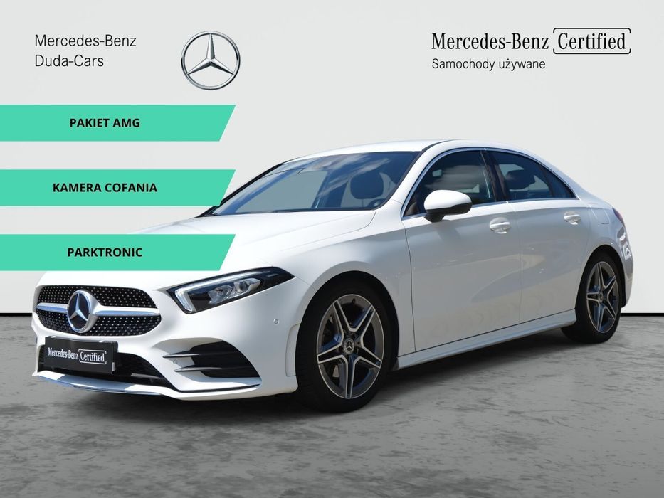 Mercedes-Benz Klasa A 180 Sedan Pakiet AMG Pakiet Advantage Integracja smartfona Salon PL