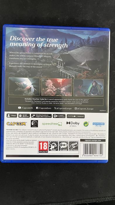 Onimusha - way of the sword - PS5