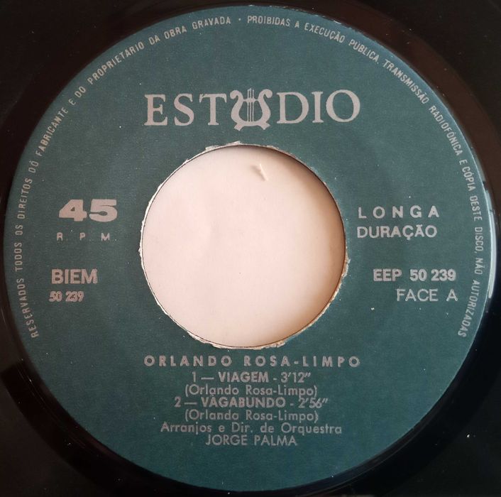 Orlando Rosa-Limpo	- - - - -	Viagem	- - - - -	EP