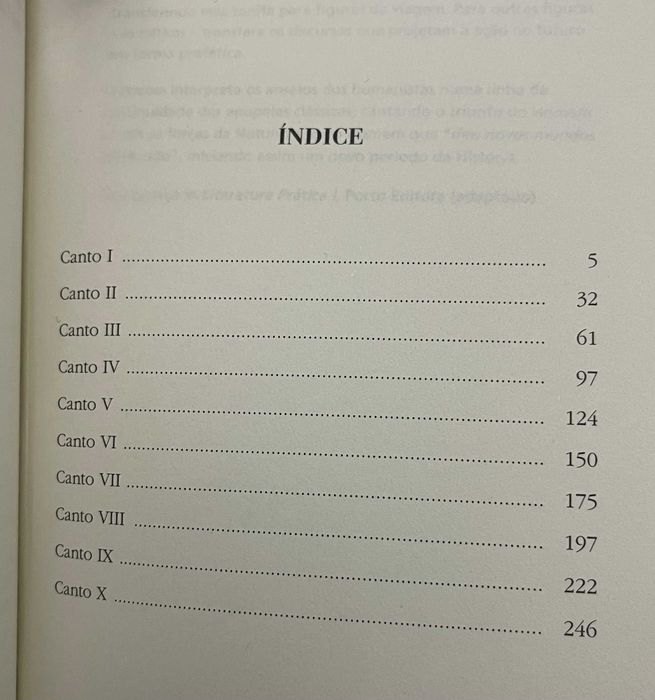 Livro Os Lusíadas - IMACULADO