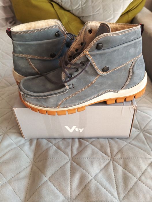 Botki Wolky Skórzane