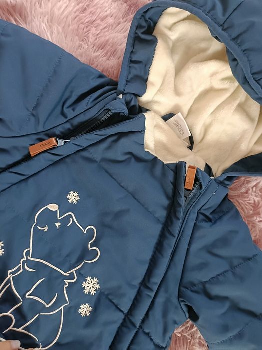 Cool club kombinezon niemowlęcy z kapturem Kubuś Puchatek