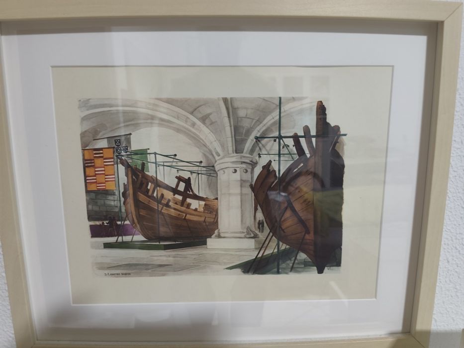 Quadros com moldura pinturas de Lisboa