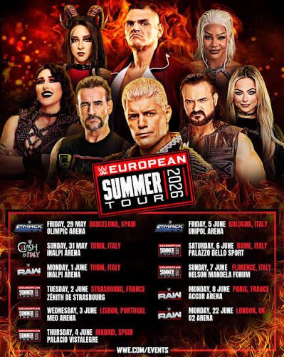 WWE Etapa de Verão Europa