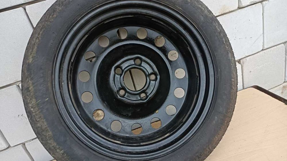 Koło Dojazdowe 17 cali Dojazdówka +lewarek Bmw E46 E87 E81 E90 E91 E92