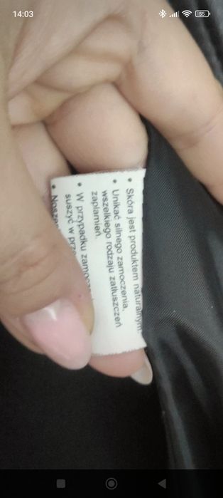 Naturalna skorzana kurtka MAREL
