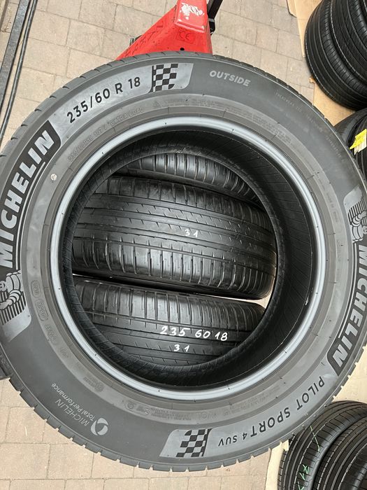4 szt. 235/60/18 Michelin Pilot Sport 4 SUV  2021 rok