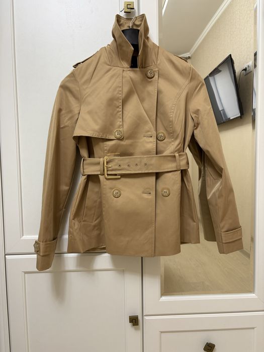 Укорочений тренч,новий, з біркою
